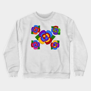 Mechanical flowers Crewneck Sweatshirt